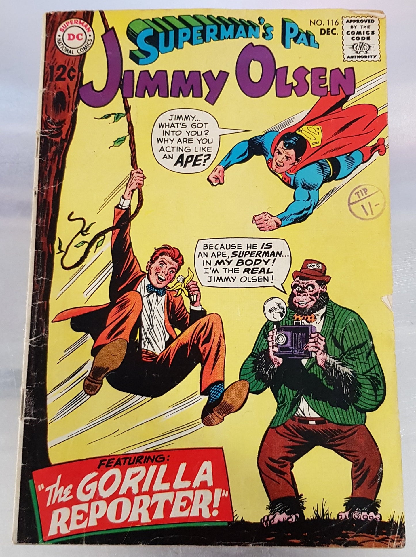 Superman's Pal Jimmy Olsen #116 DC Comics (1955)