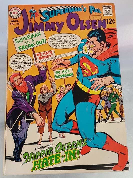 Superman's Pal Jimmy Olsen #118 DC Comics (1955)