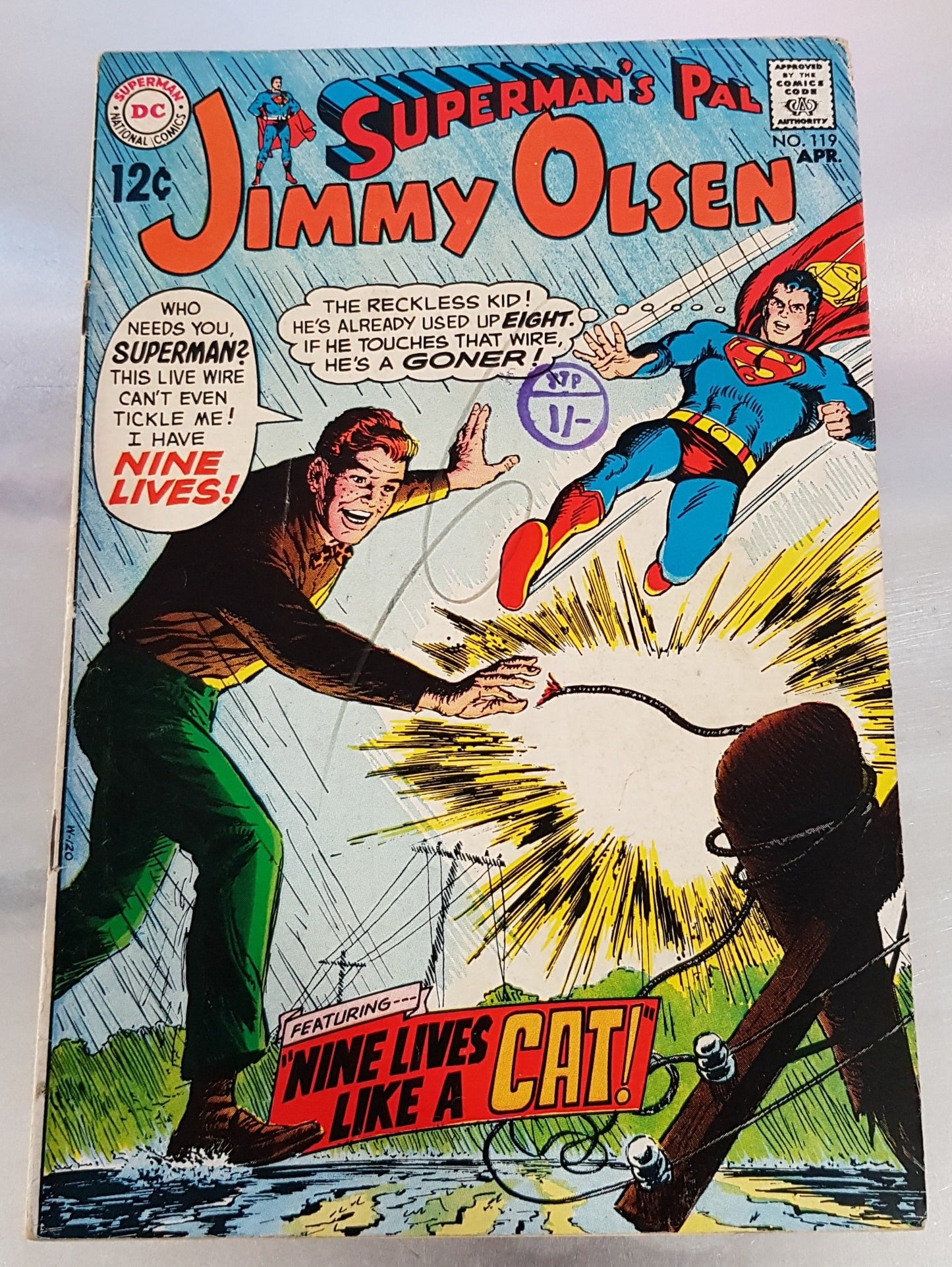 Superman's Pal Jimmy Olsen #119 DC Comics (1955)