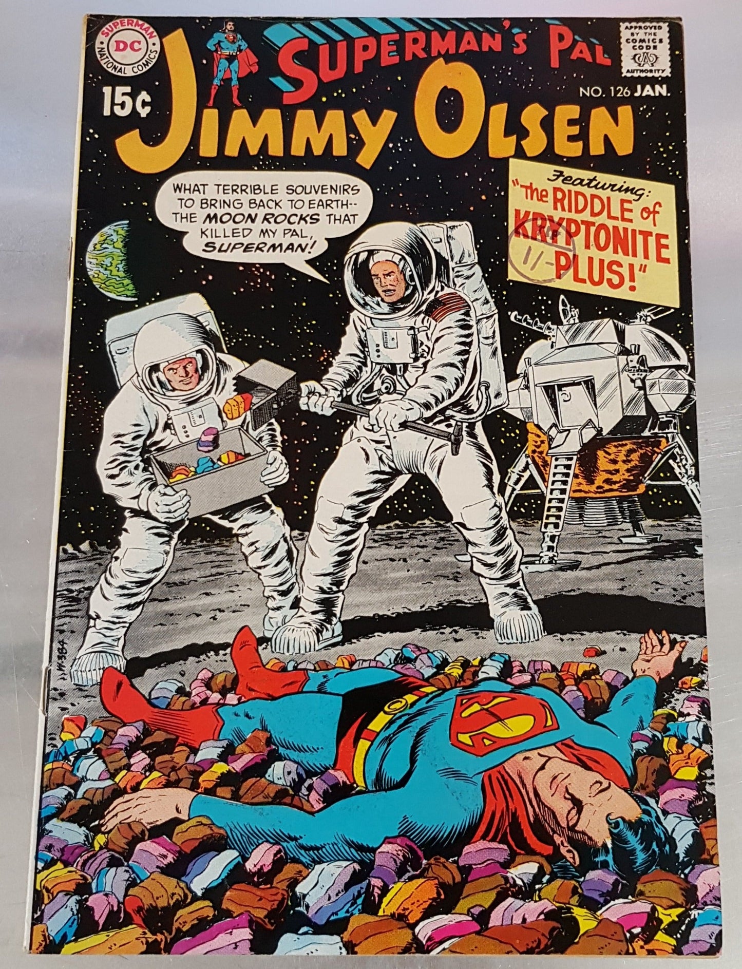 Superman's Pal Jimmy Olsen #126 DC Comics (1955)