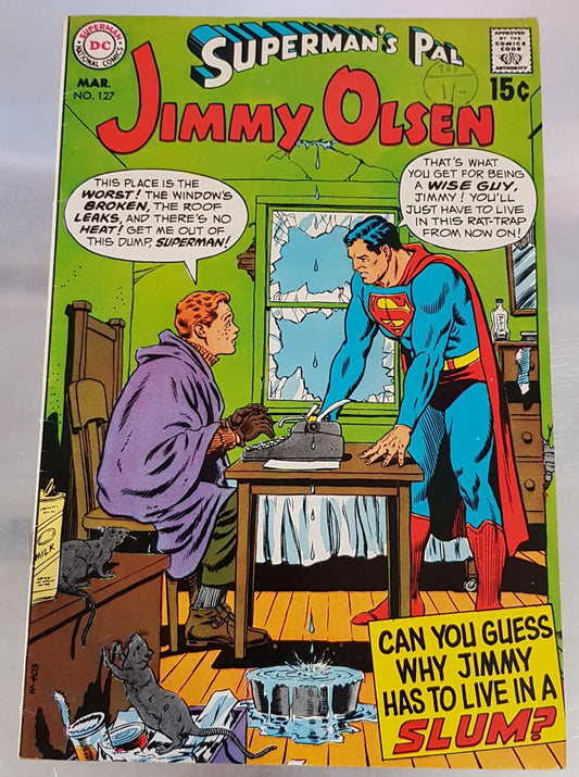 Superman's Pal Jimmy Olsen #127 DC Comics (1955)