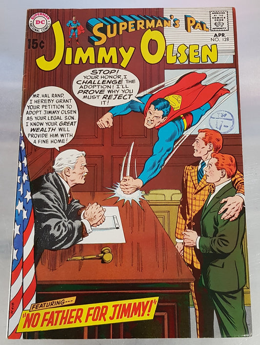 Superman's Pal Jimmy Olsen #128 DC Comics (1955)