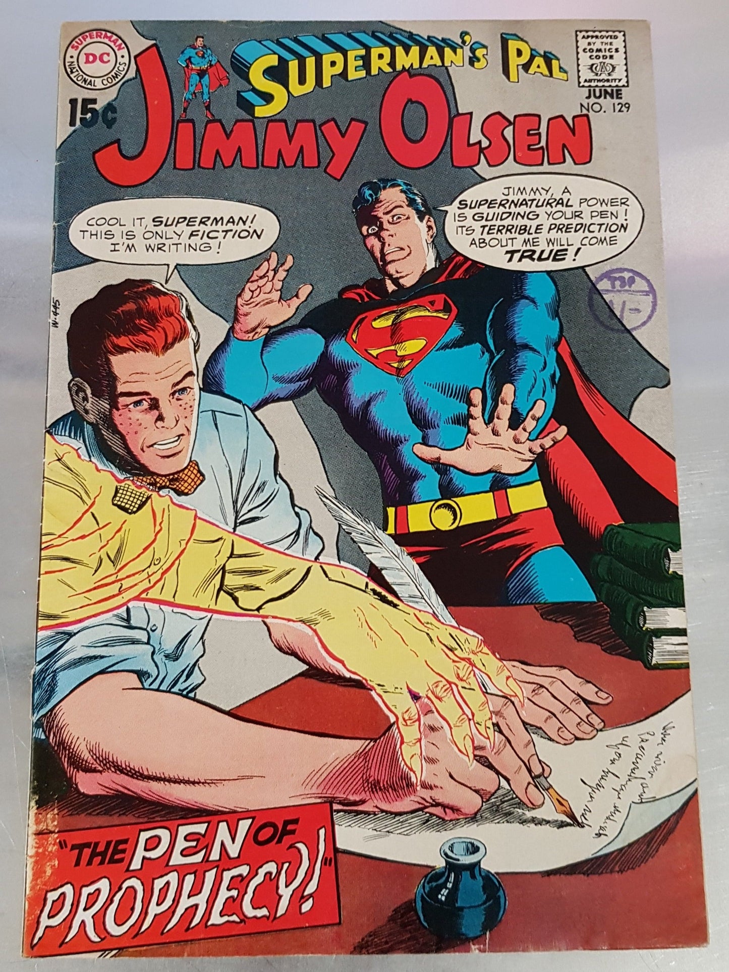 Superman's Pal Jimmy Olsen #129 DC Comics (1955)