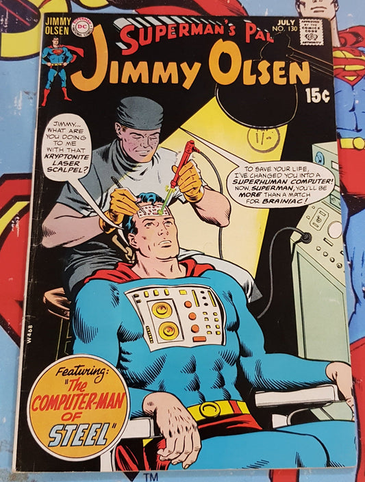 Superman's Pal Jimmy Olsen #130 DC Comics (1955)