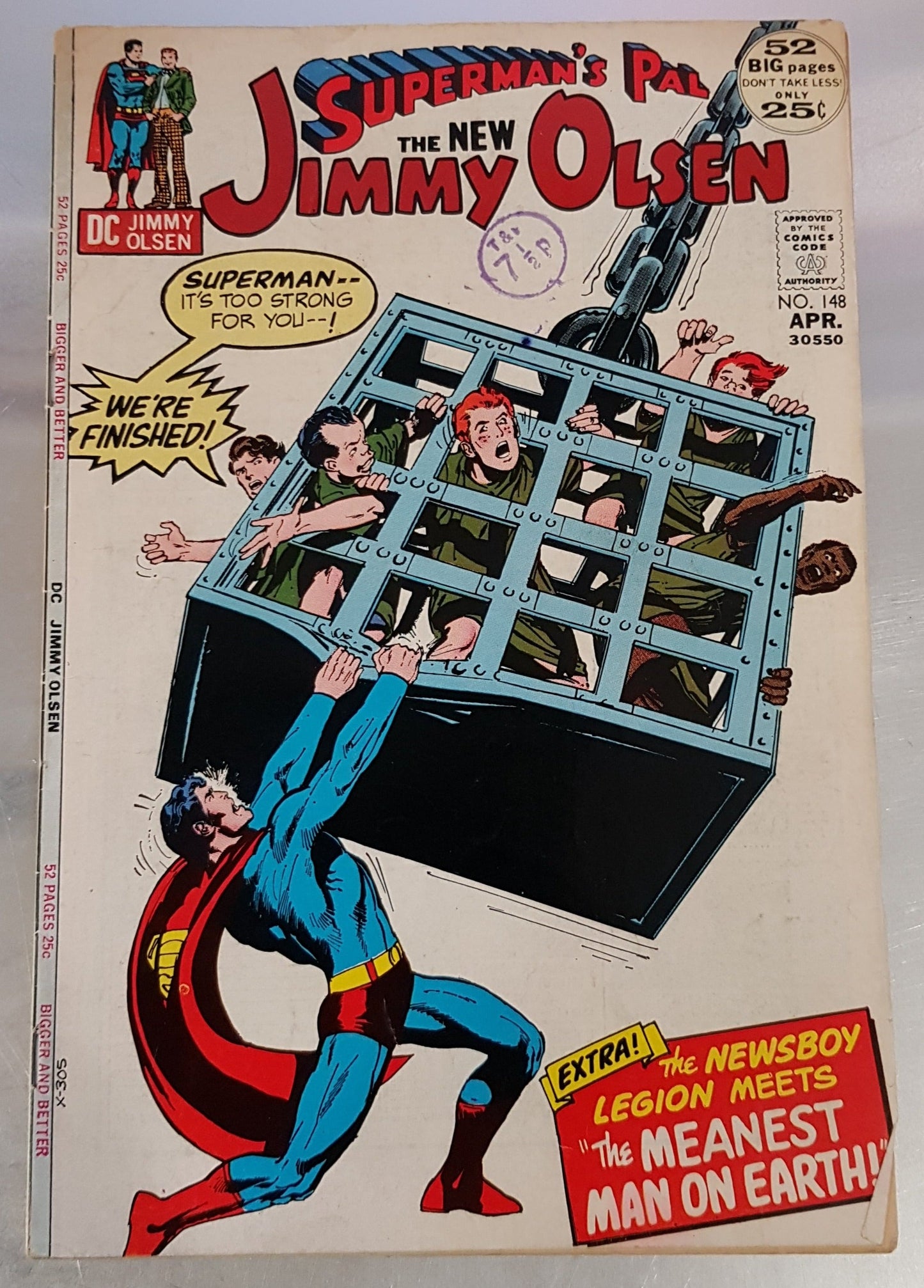 Superman's Pal Jimmy Olsen #148 DC Comics (1955)