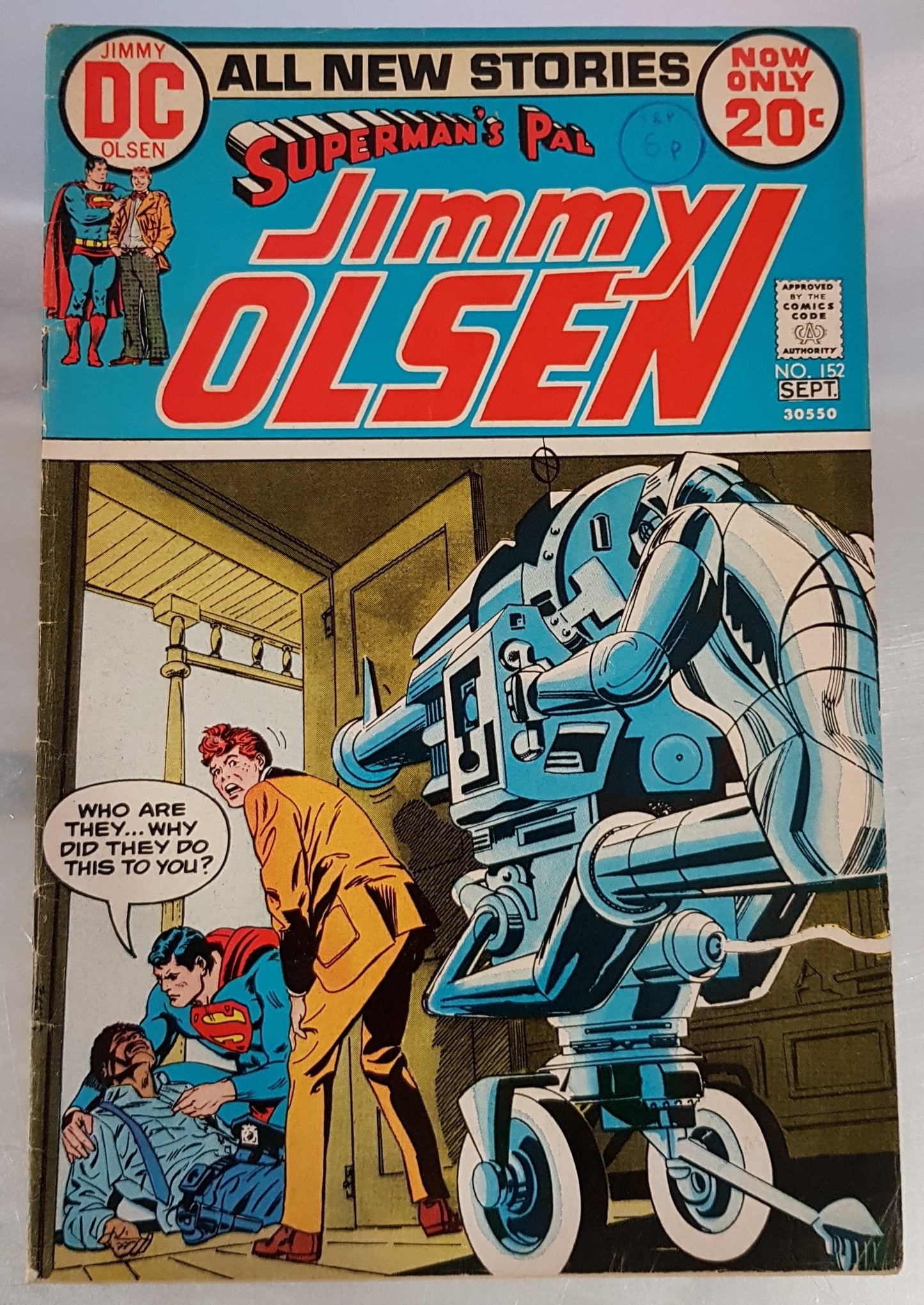 Superman's Pal Jimmy Olsen #152 DC Comics (1955)