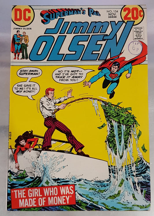 Superman's Pal Jimmy Olsen #154 DC Comics (1955)