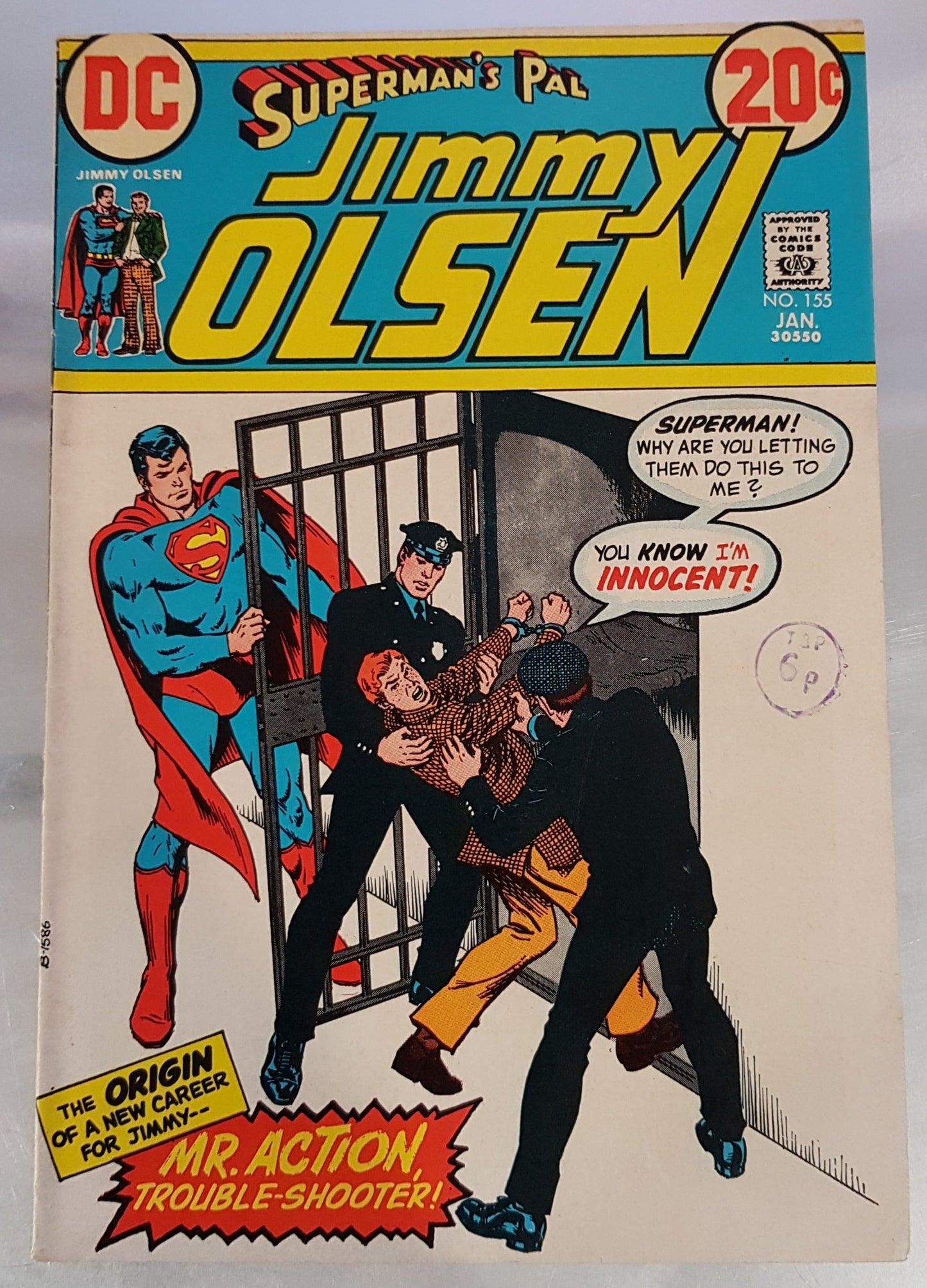 Superman's Pal Jimmy Olsen #155 DC Comics (1955)