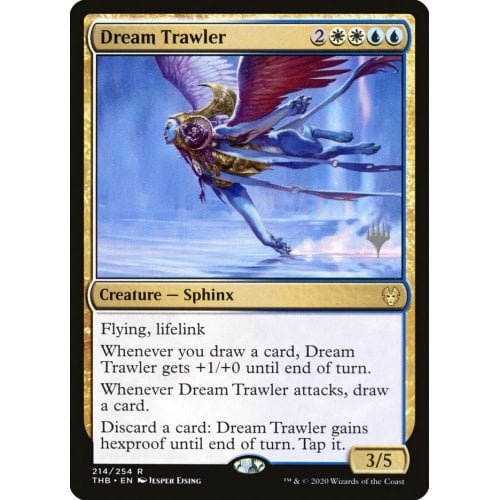 Theros Beyond Death 214/254 Dream Trawler (Silver Stamped Promo)