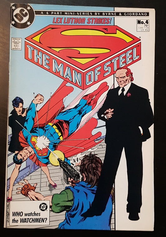 The Man  of Steel #4 DC Comics (1986)