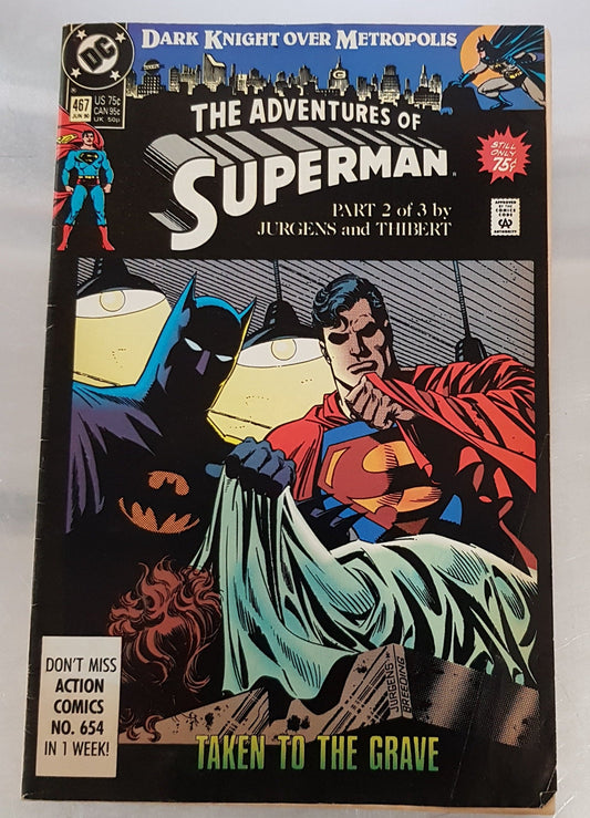 The Adventures of Superman #467 DC Comics (1987)