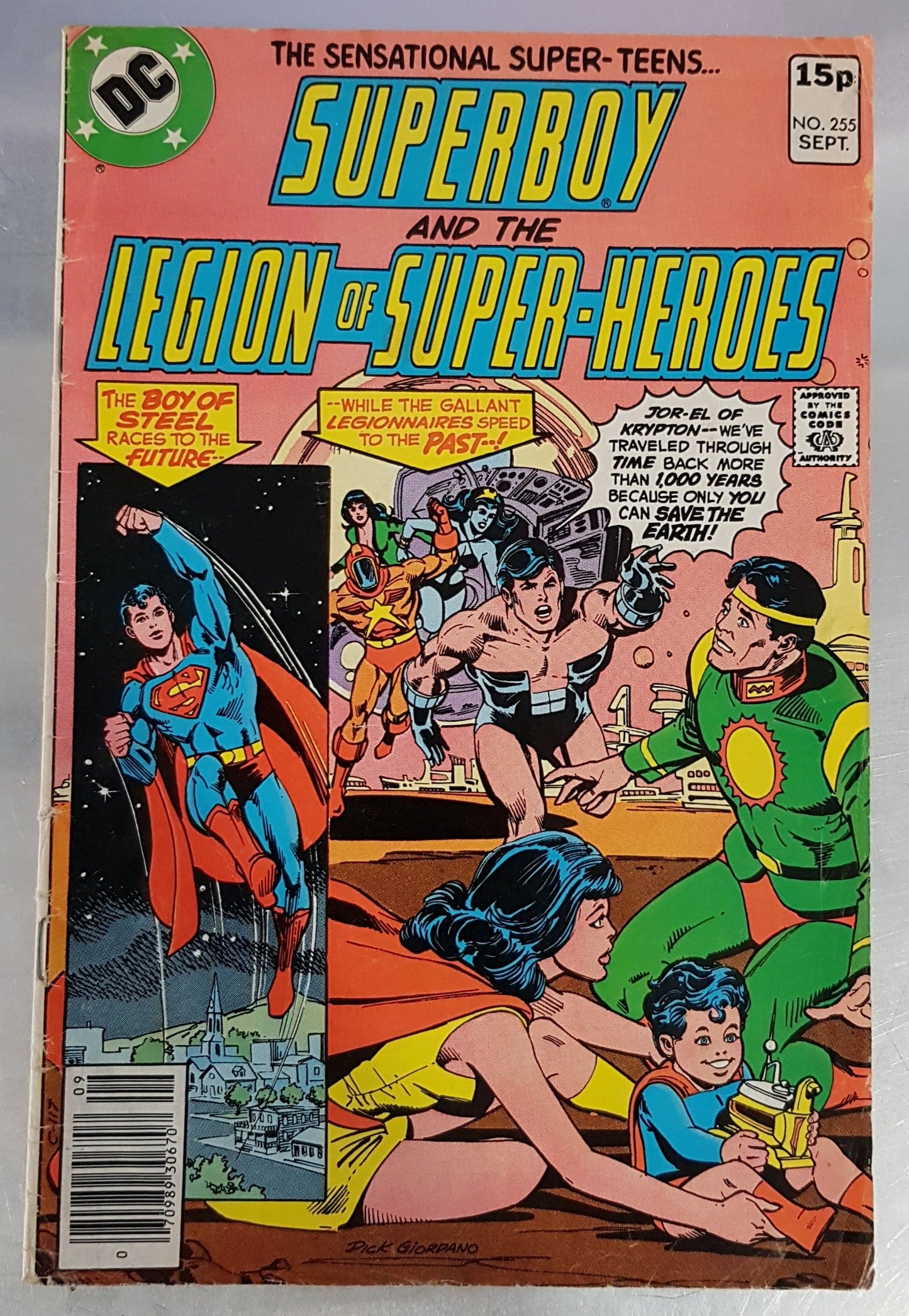 Superboy and the Legion of Super-Heroes #255 DC Comics (1949)