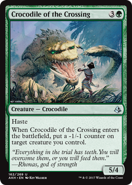 Amonkhet 162/269 Crocodile of the Crossing