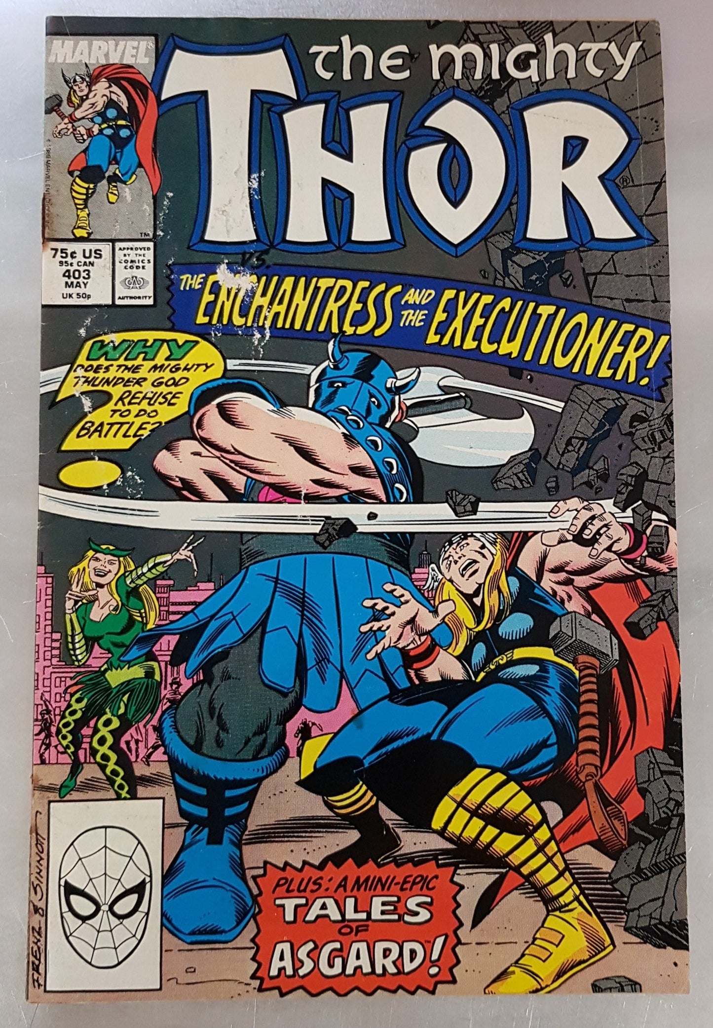 The Mighty Thor #403 Marvel Comics (1966)