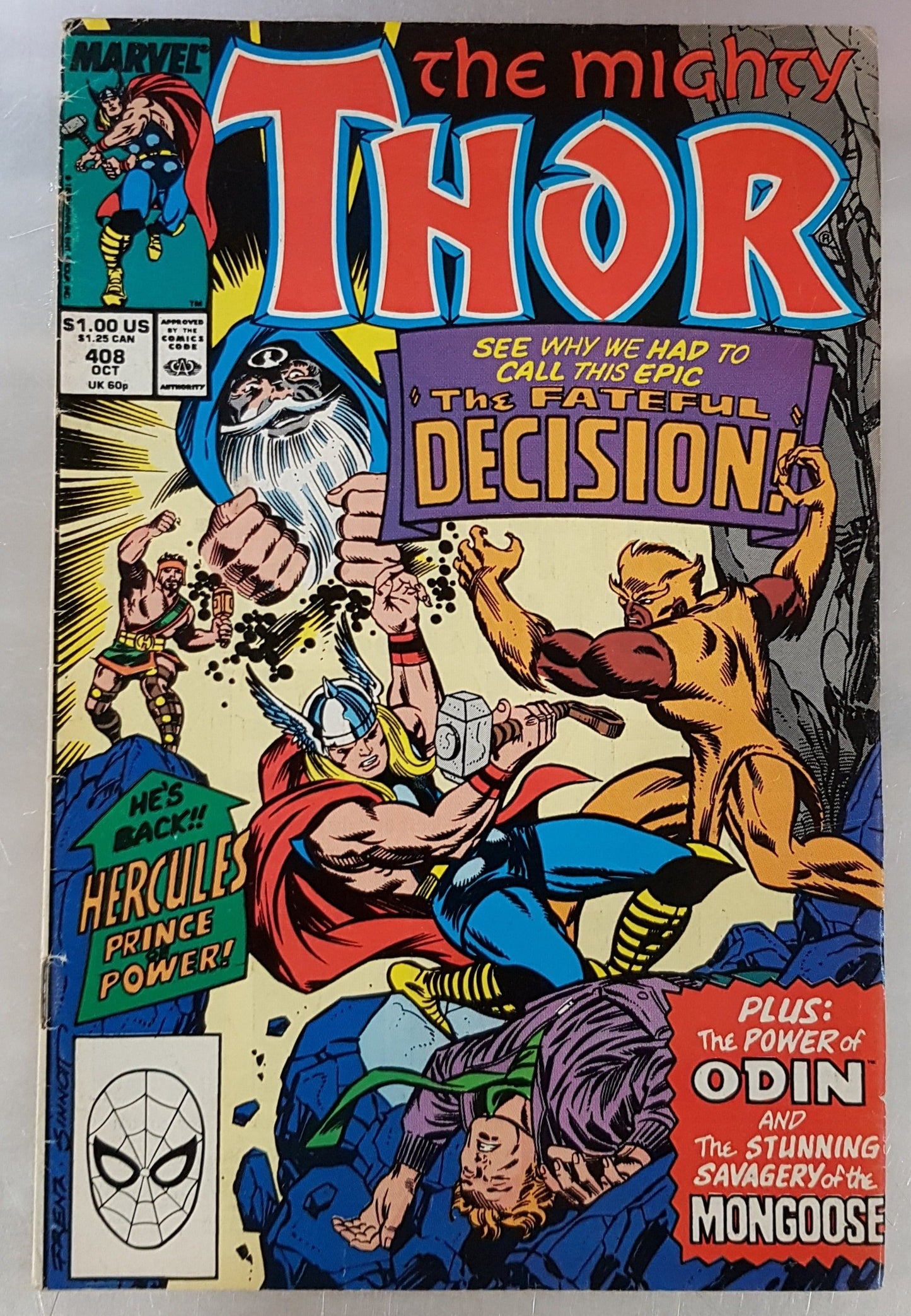 The Mighty Thor #408 Marvel Comics (1966)