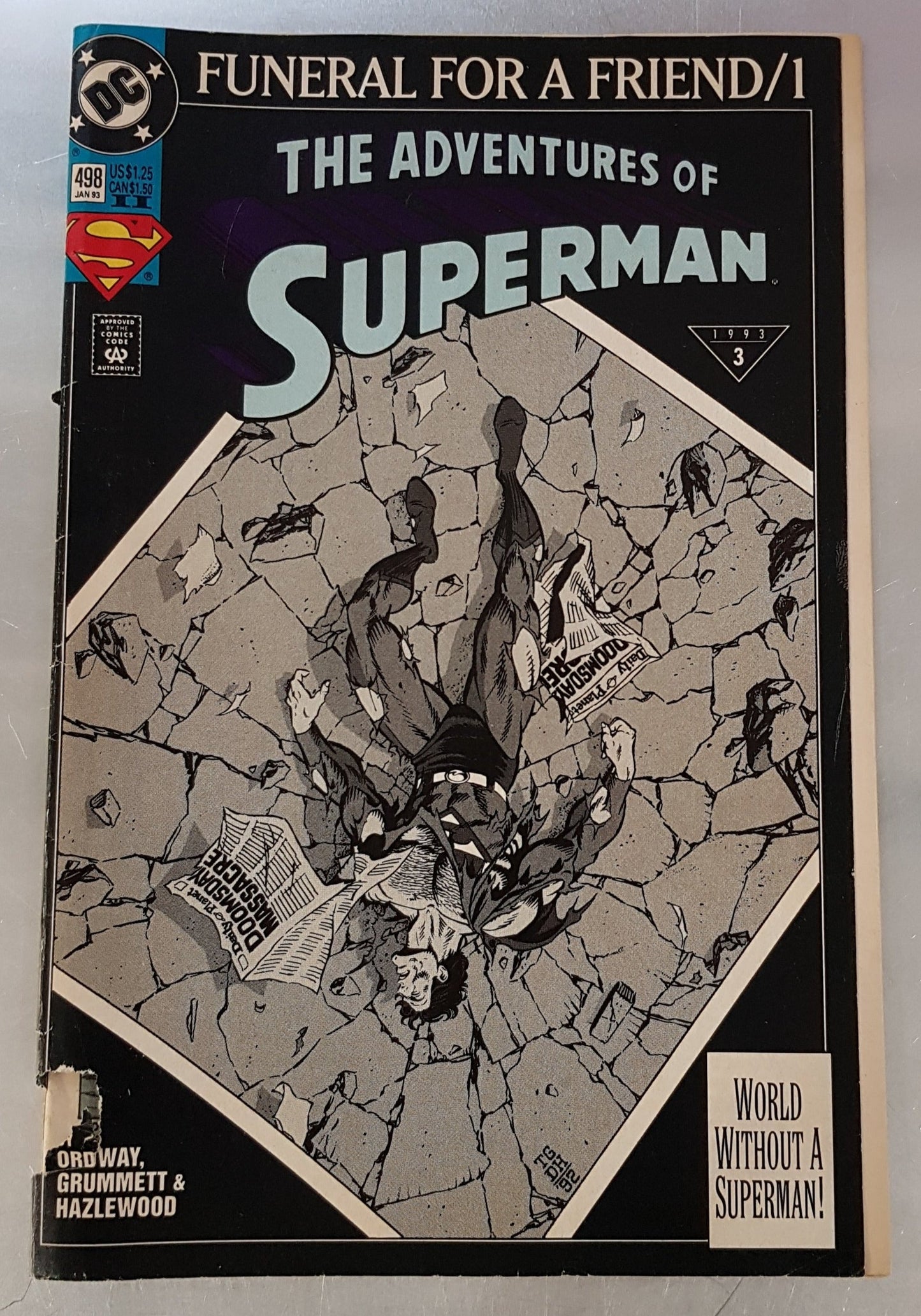 The Adventures of Superman #498 DC Comics (1987)