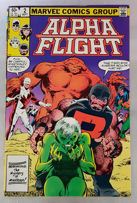 Alpha Flight #2 Marvel Comics (1983)