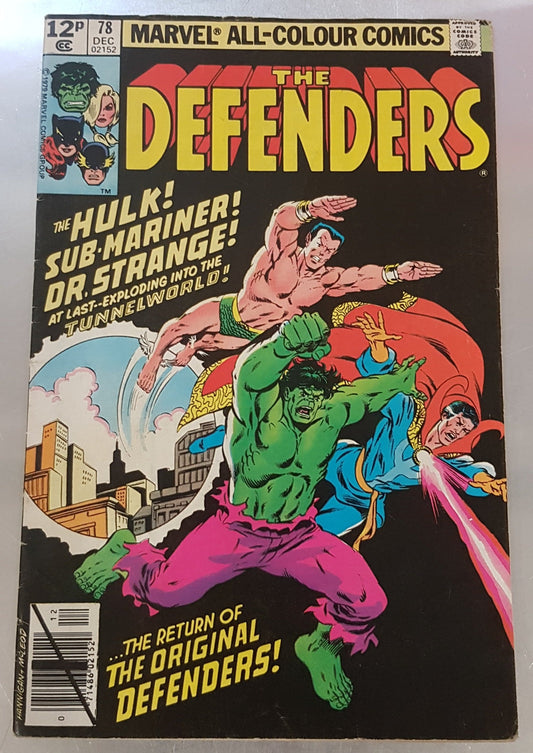 The Defenders #78 Marvel Comics (1972)