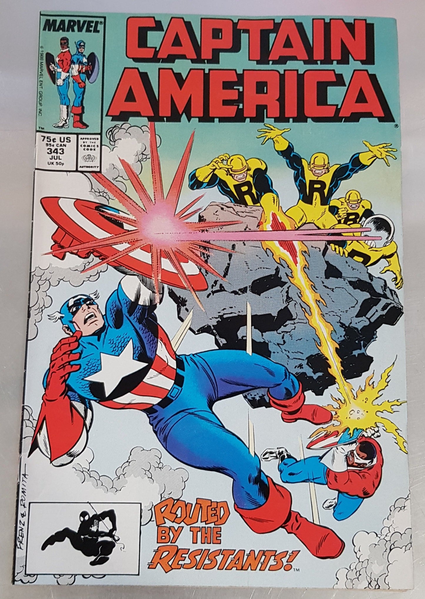 Captain America #343 Marvel Comics (1968)