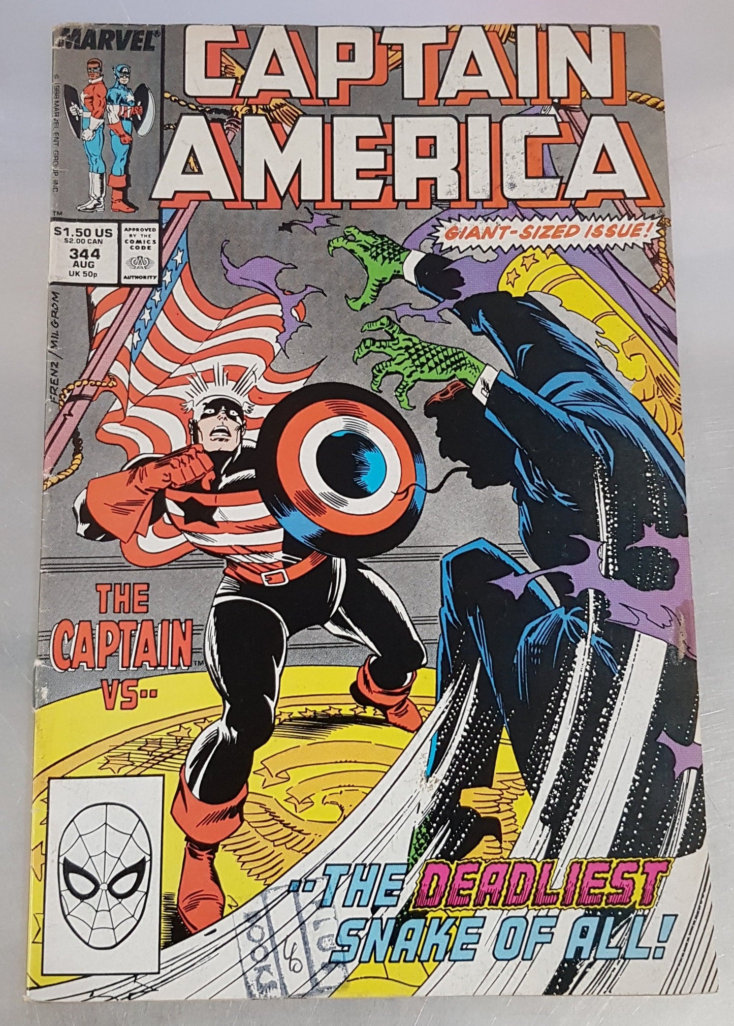 Captain America #344 Marvel Comics (1968)