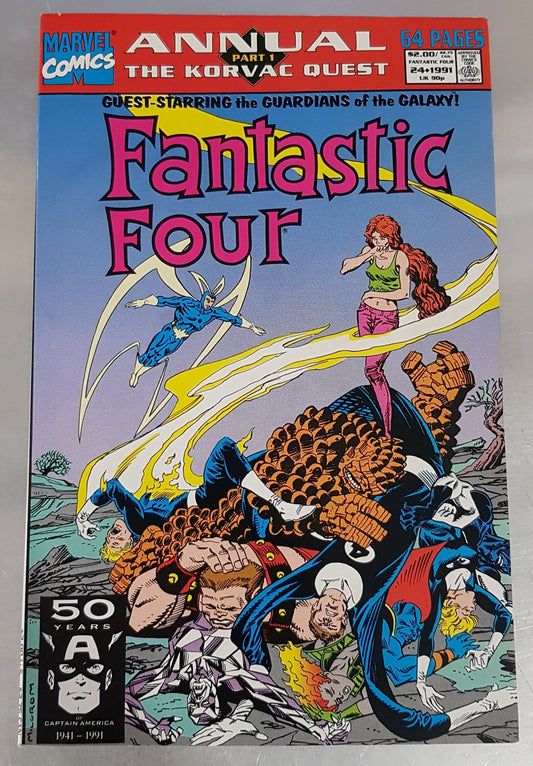 Fantastic Four Annual #24 Marvel Comics (1963)