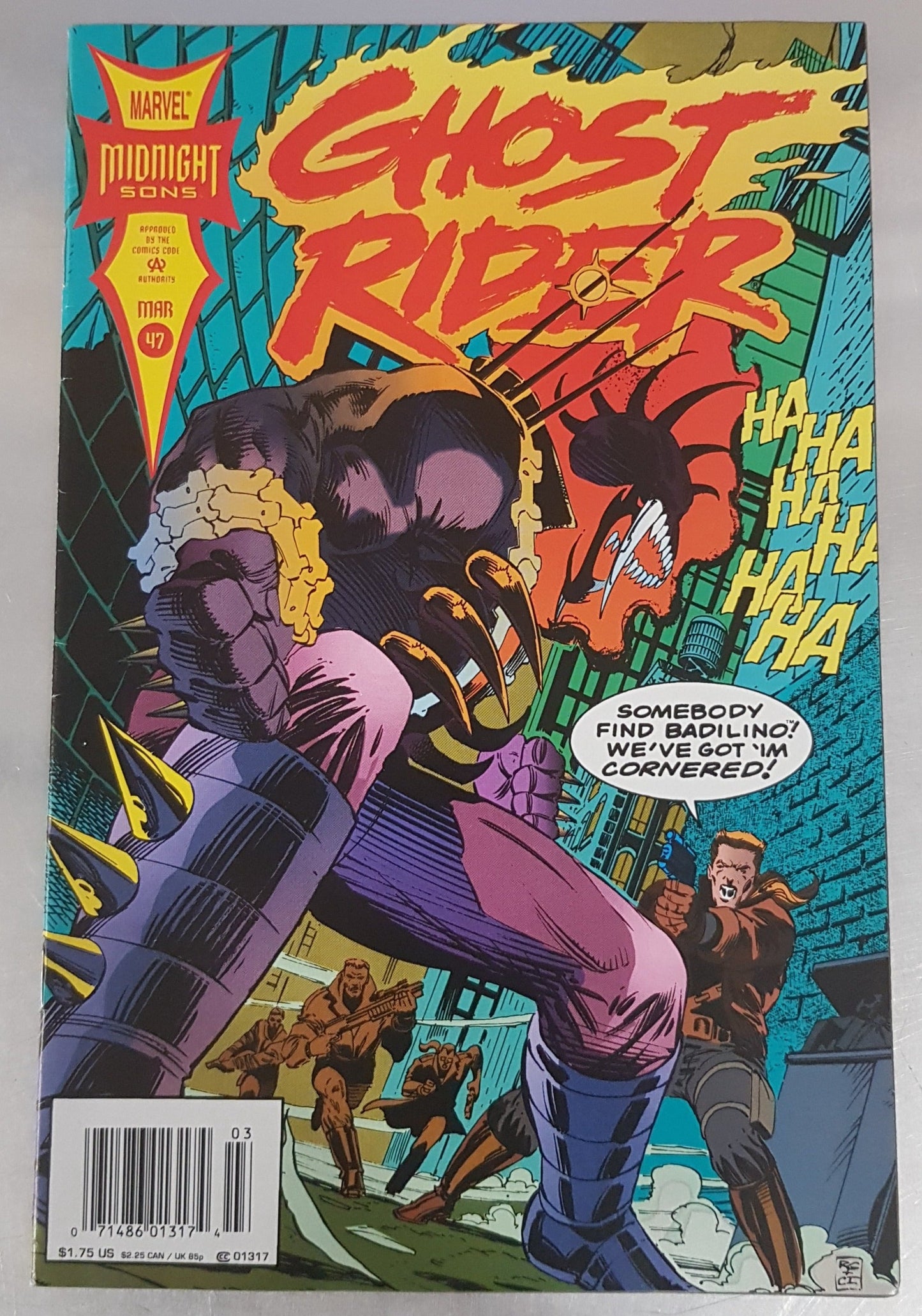 Ghost Rider #47 Marvel Comics (1990)