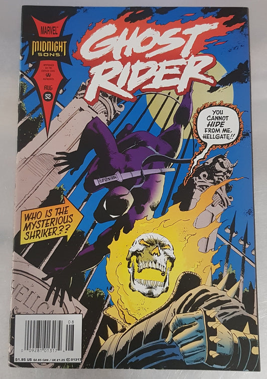 Ghost Rider #52 Marvel Comics (1990)