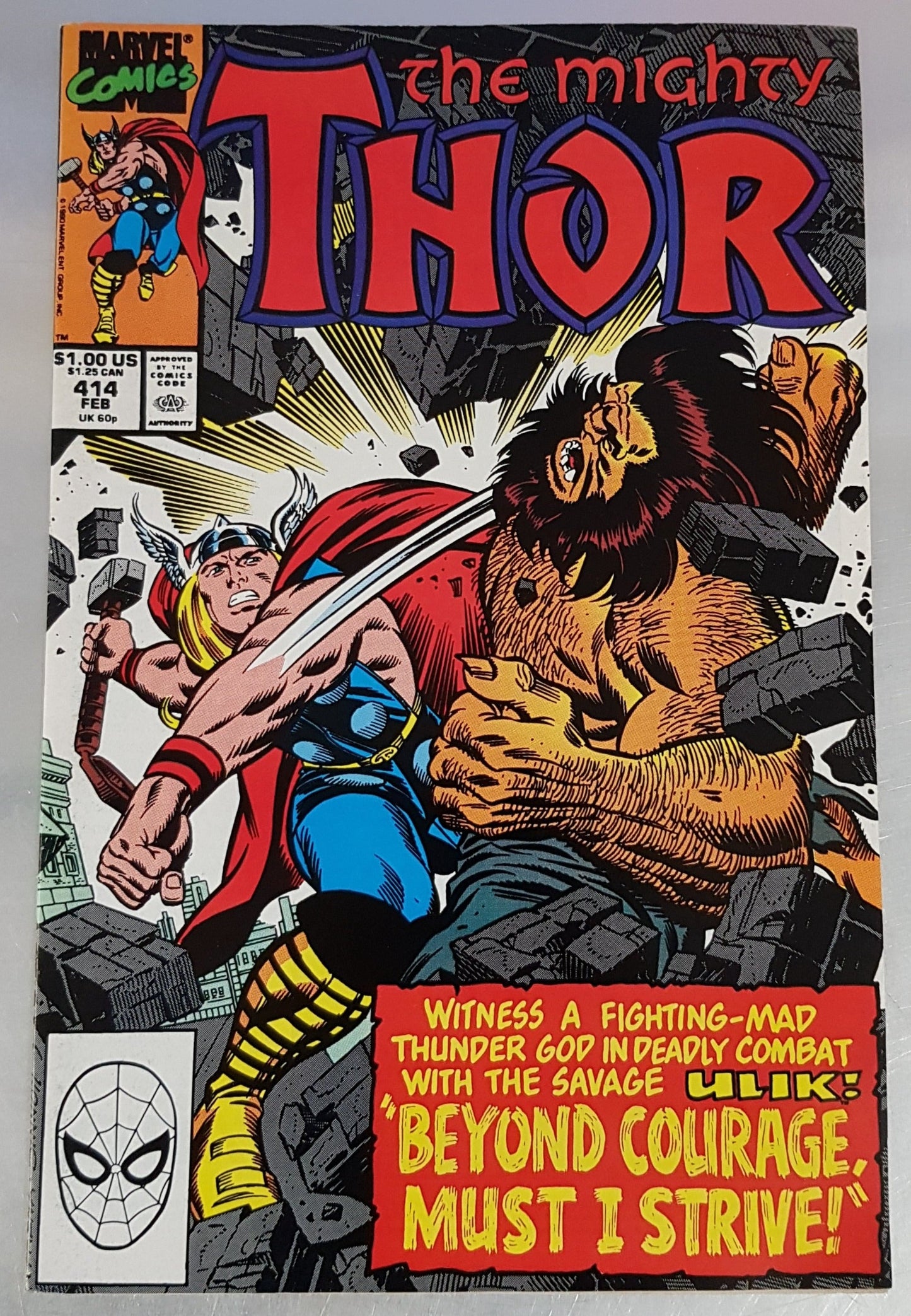 The Mighty Thor #414 Marvel Comics (1966)