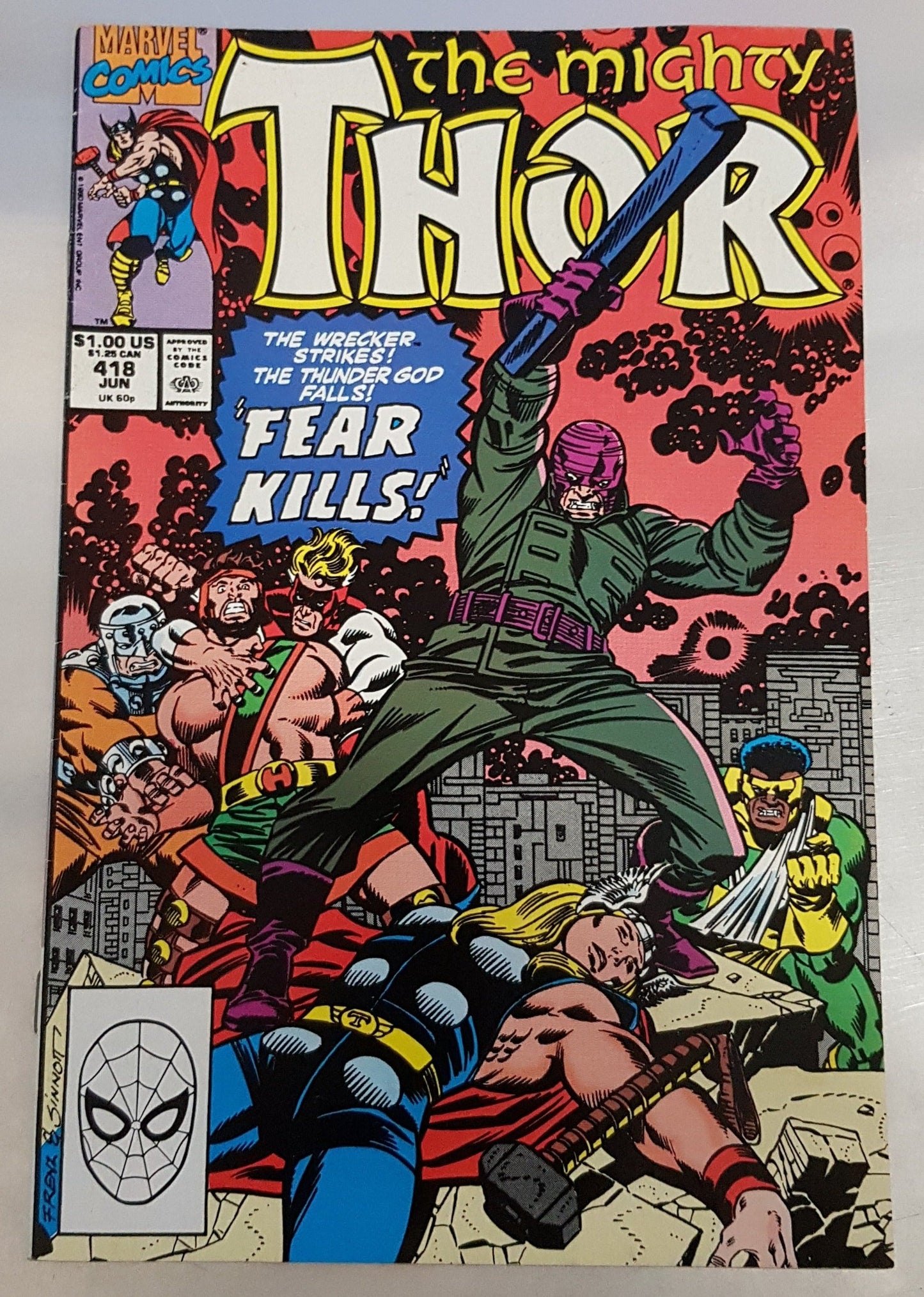 The Mighty Thor #418 Marvel Comics (1966)