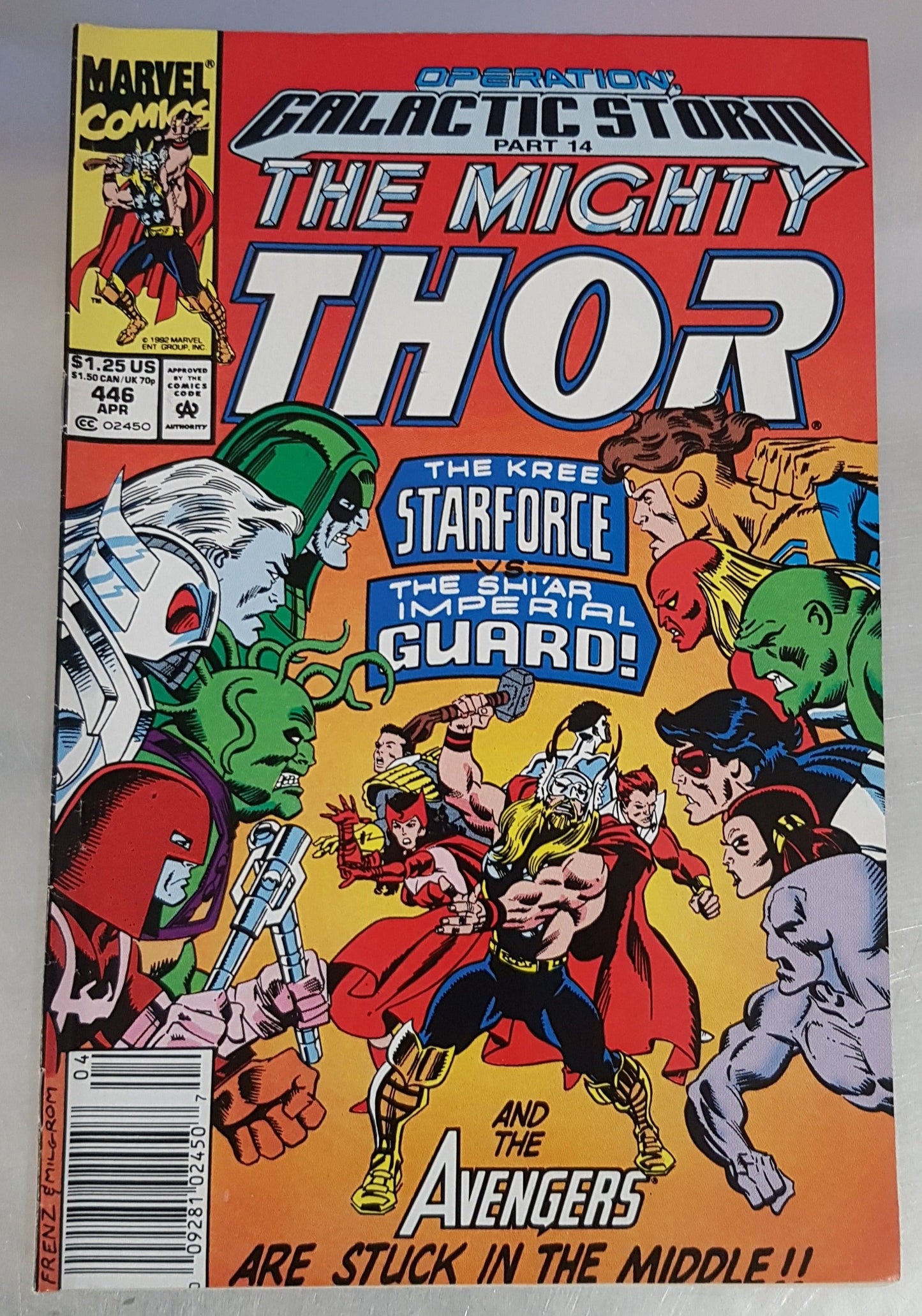 The Mighty Thor #446 Marvel Comics (1966)