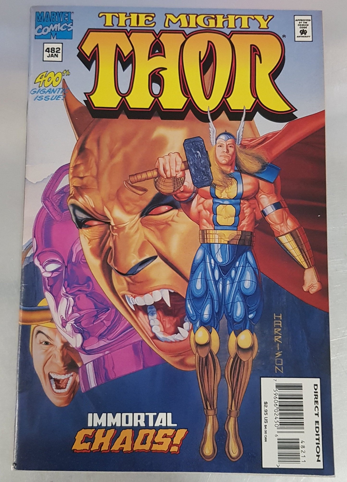 The Mighty Thor #482 Marvel Comics (1966)