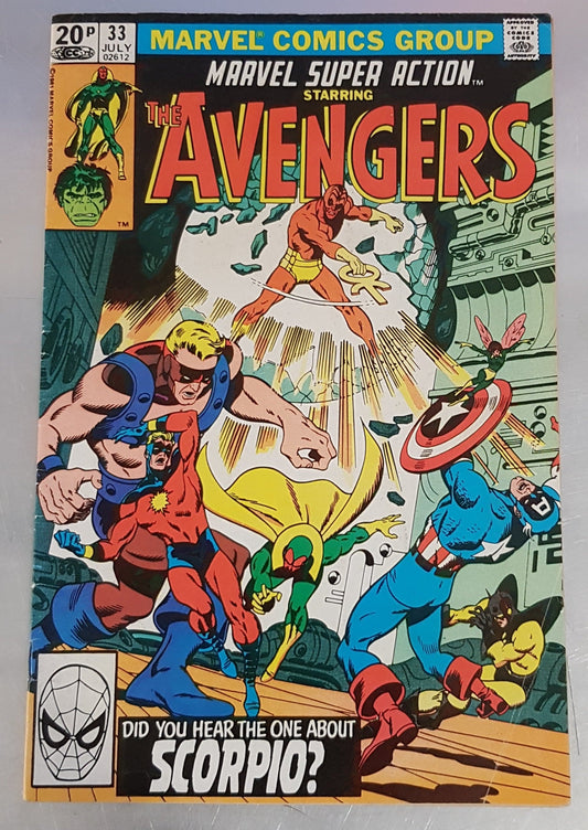 Marvel Super Action #33 Marvel Comics (1977)