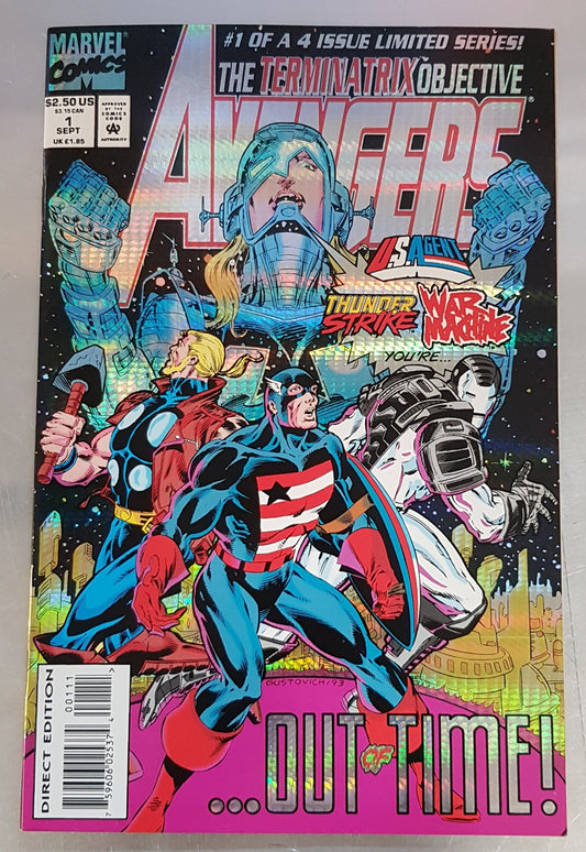 Avengers The Terminatrix Objective #1 Marvel Comics (1993)