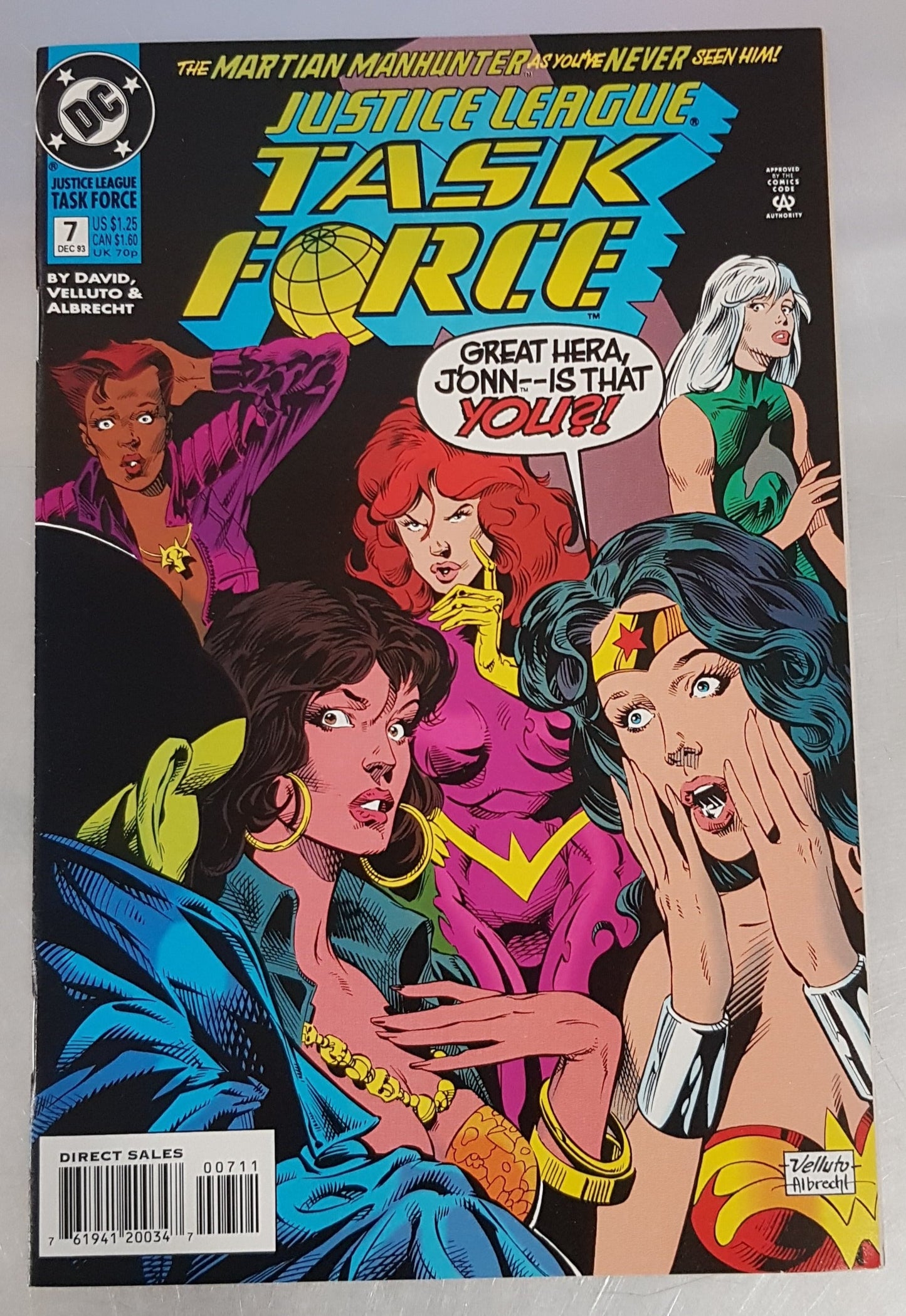 Justice League Task Force #7 DC Comics (1993)