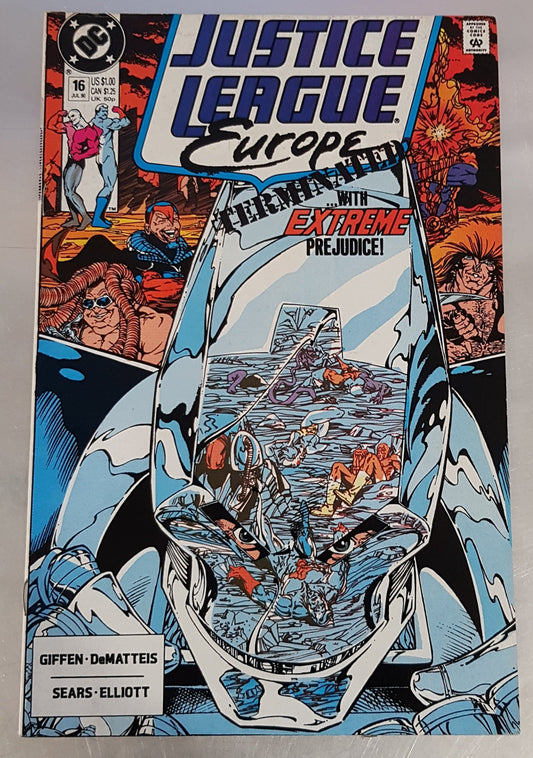 Justice League Europe #16 DC Comics (1989)