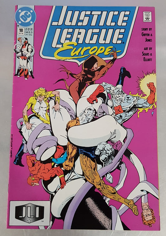 Justice League Europe #18 DC Comics (1989)