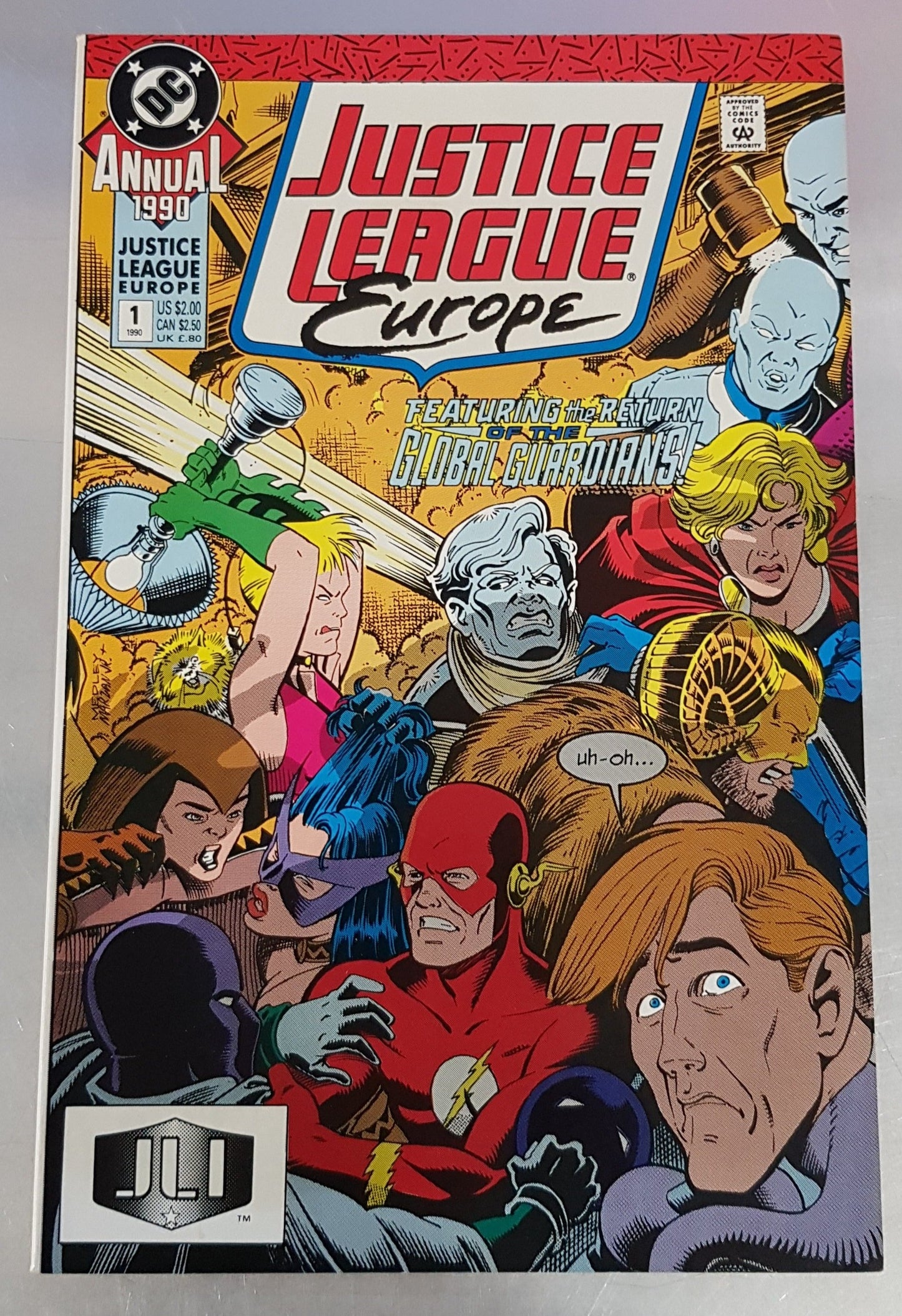 Justice League Europe Annual #1 DC Comics (1990)