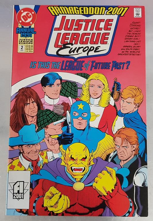 Justice League Europe Annual #2 DC Comics (1990)