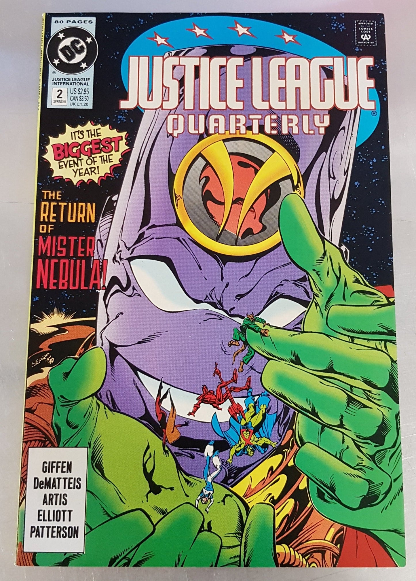 Justice League Quarterly #2 DC Comics (1990)