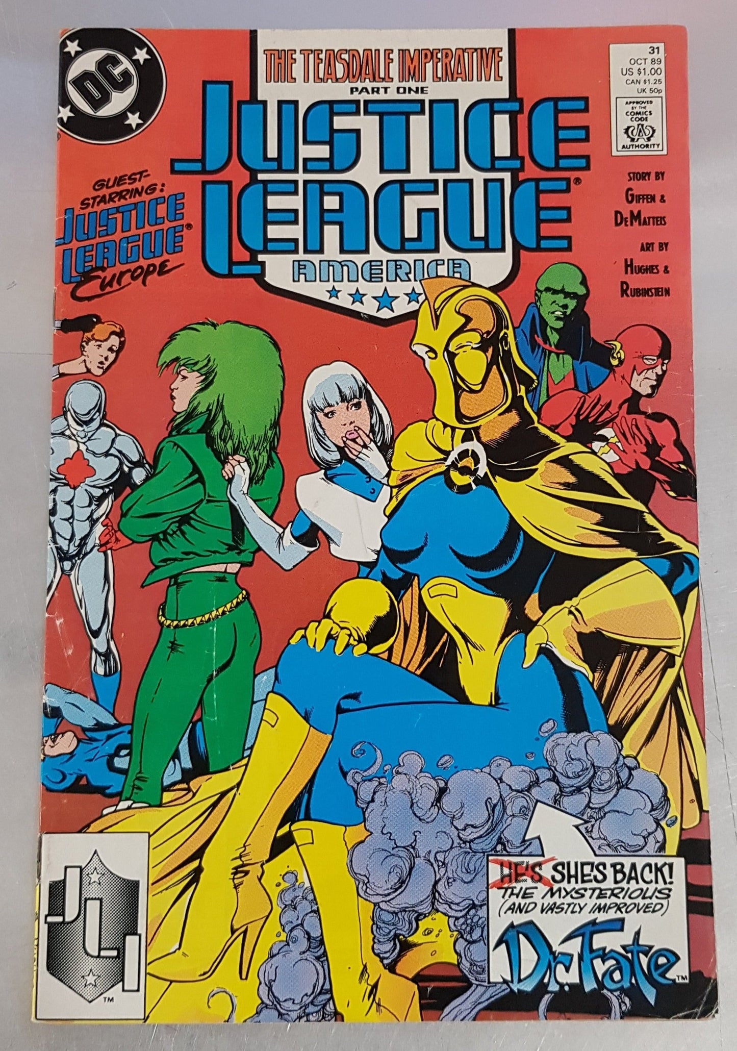 Justice League America #31 DC Comics (1989)