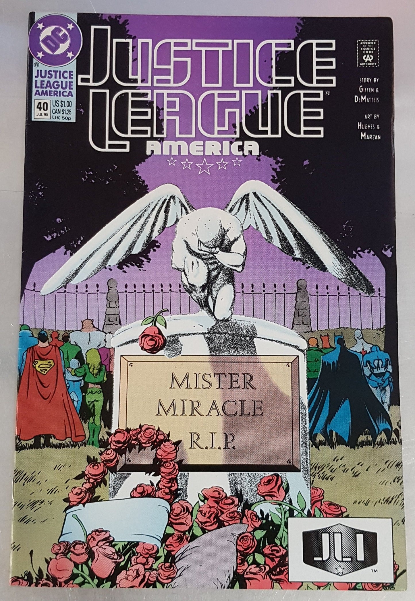 Justice League America #40 DC Comics (1989)