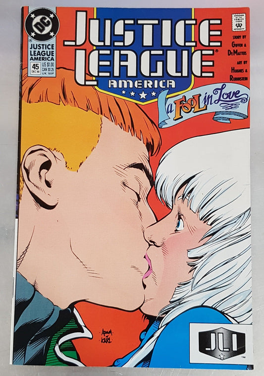 Justice League America #45 DC Comics (1989)