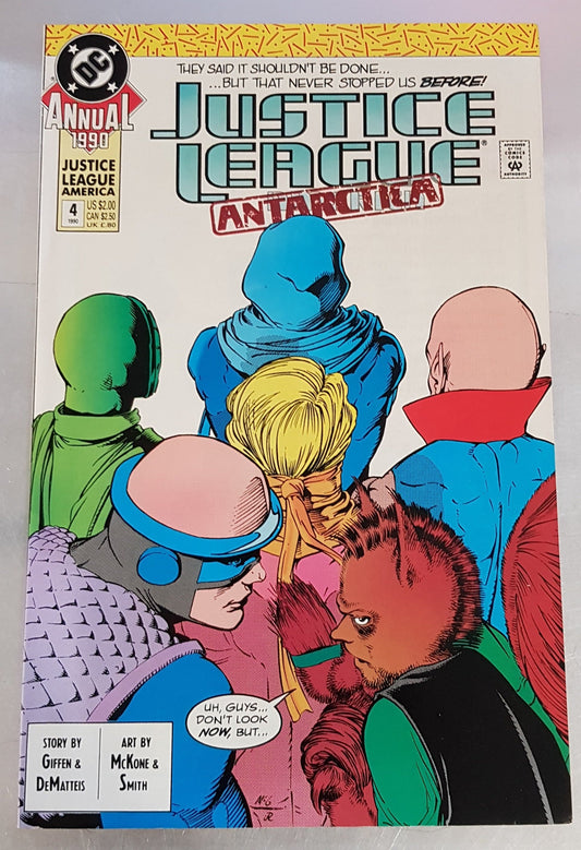 Justice League America Annual #4 DC Comics (1989)