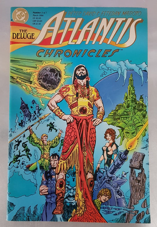 Atlantis Chronicles #1 DC Comics (1990)