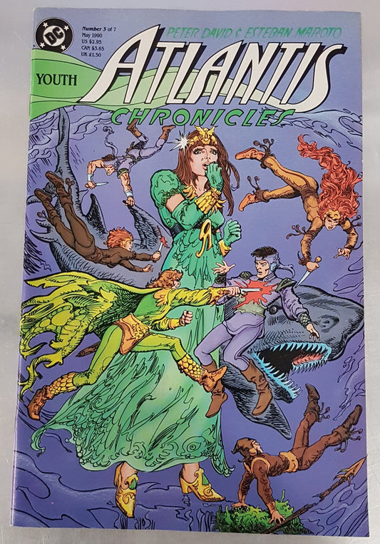 Atlantis Chronicles #3 DC Comics (1990)