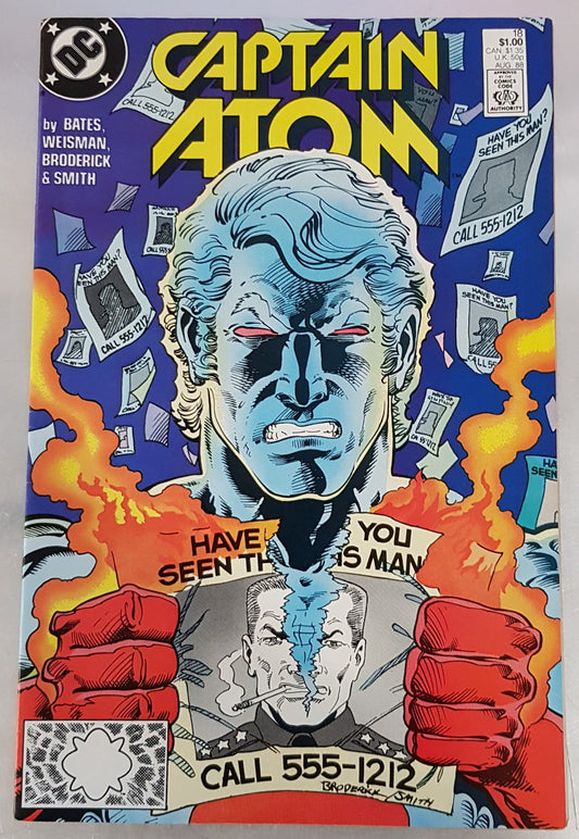 Captain Atom #18 DC Comics (1987)