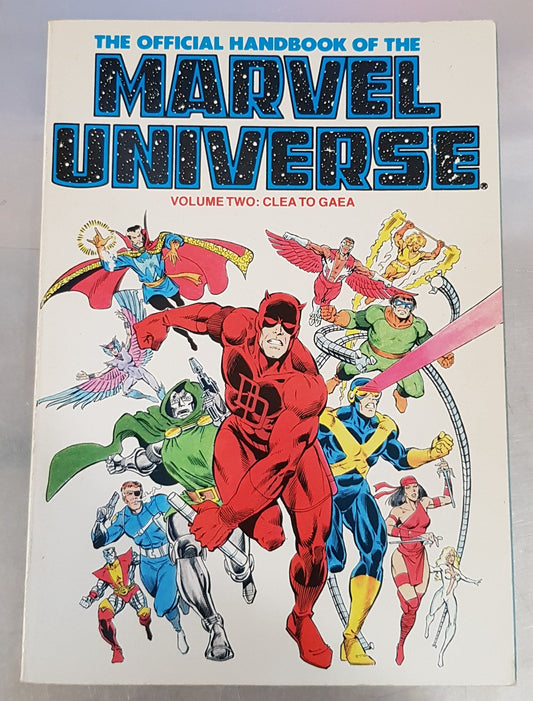 Official Handbook of the Marvel Universe Volume 2