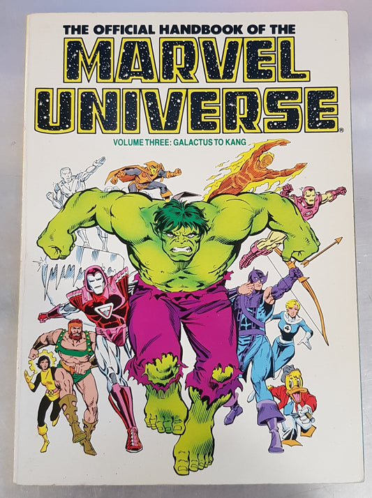 Official Handbook of the Marvel Universe Volume 3