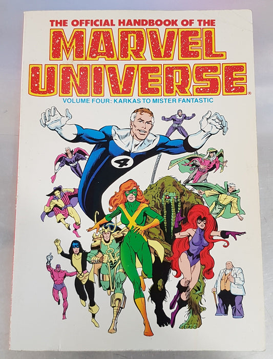 Official Handbook of the Marvel Universe Volume 4