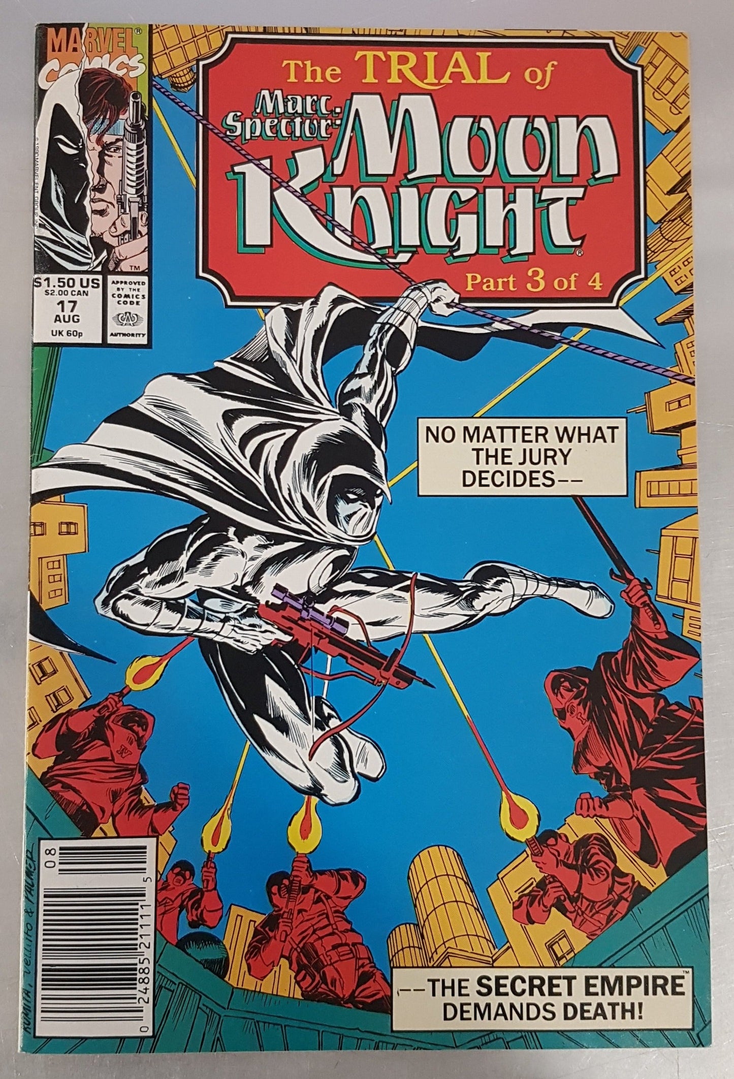 Marc Spectre Moon Knight #17 Marvel Comics